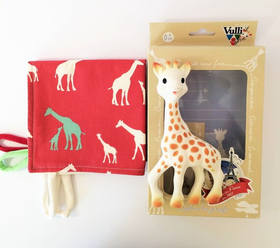 sophie the giraffe blanket