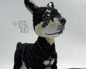 Custom Dog Doll 3D Cross Stitch Animal Sewing Pattern from Your Photos PDF