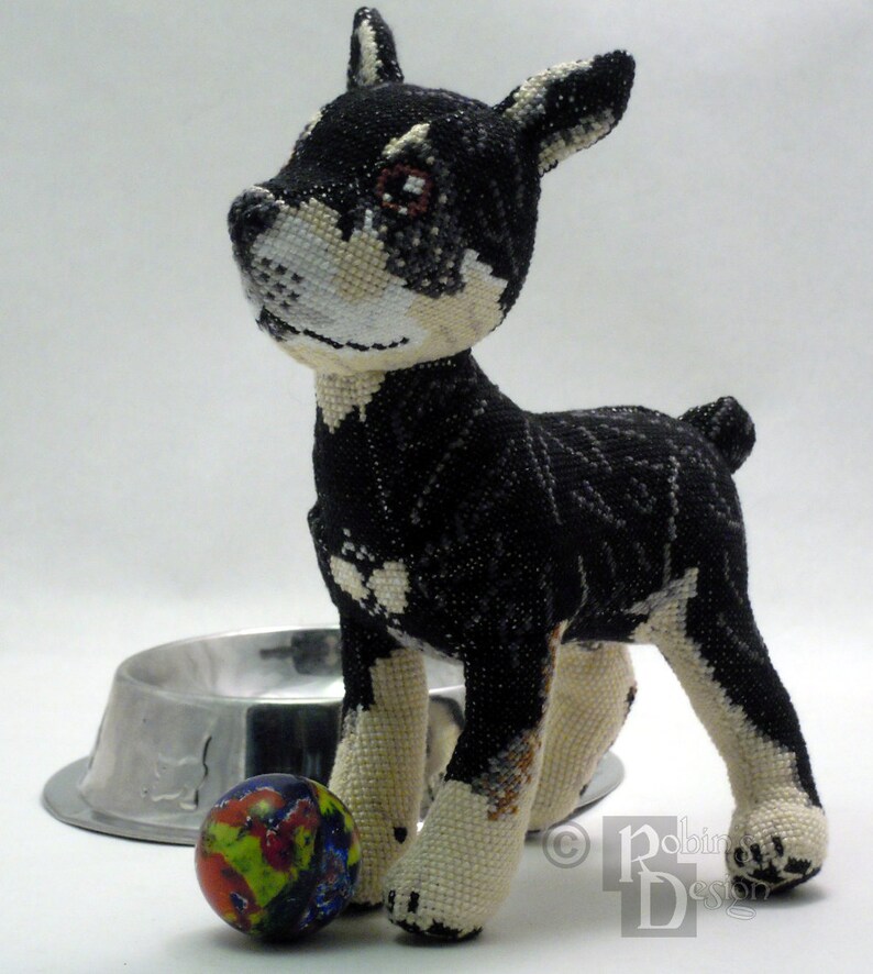 Custom Dog Doll 3D Cross Stitch Animal Sewing Pattern from Your Photos PDF image 3