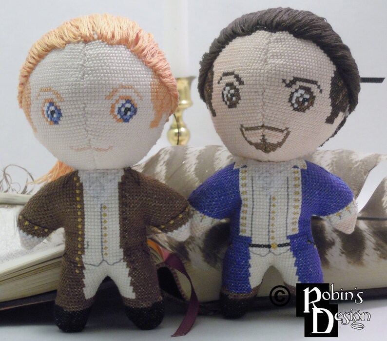 Alexander Hamilton Doll 3D Cross Stitch Sewing Pattern PDF - Etsy