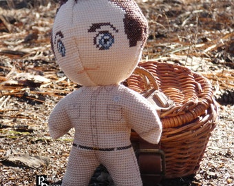 Sheriff Andy Taylor Doll 3D Cross Stitch Sewing Pattern PDF