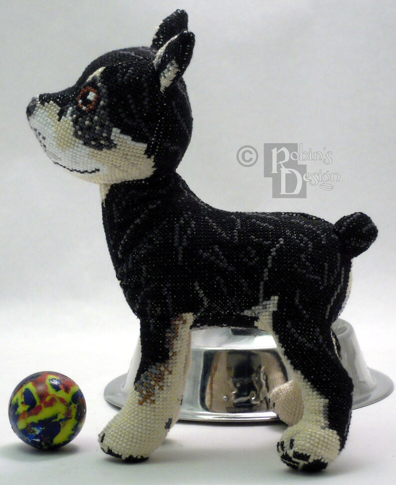 Custom Dog Doll 3D Cross Stitch Animal Sewing Pattern from Your Photos PDF image 5