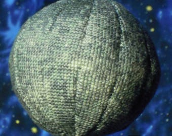Mercury Globe 3D Cross Stitch Sewing Pattern PDF