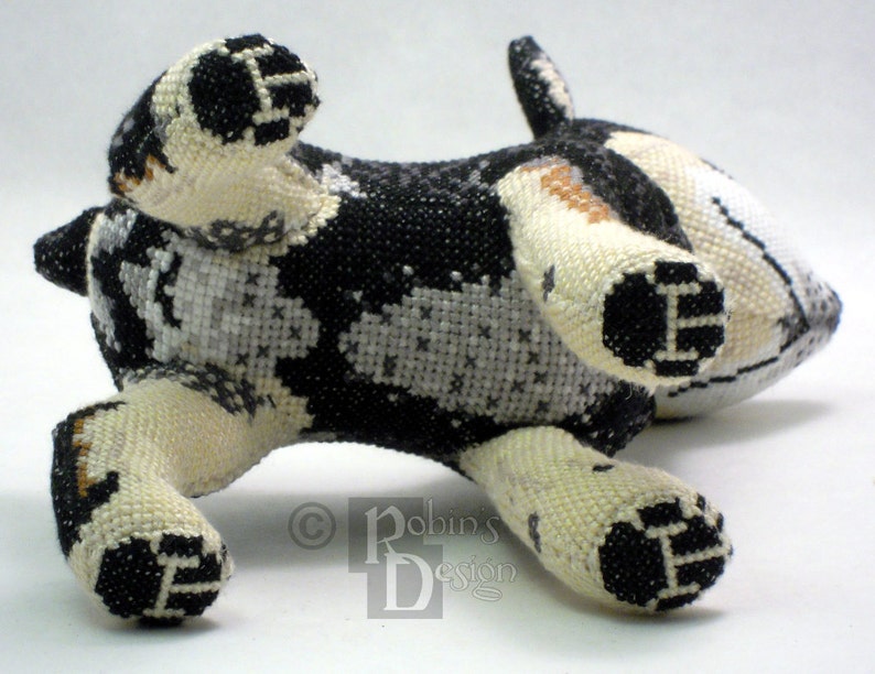 Custom Dog Doll 3D Cross Stitch Animal Sewing Pattern from Your Photos PDF image 4