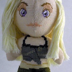 Daenerys Doll 3D Cross Stitch Sewing Pattern PDF
