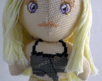 Daenerys Doll 3D Cross Stitch Sewing Pattern PDF