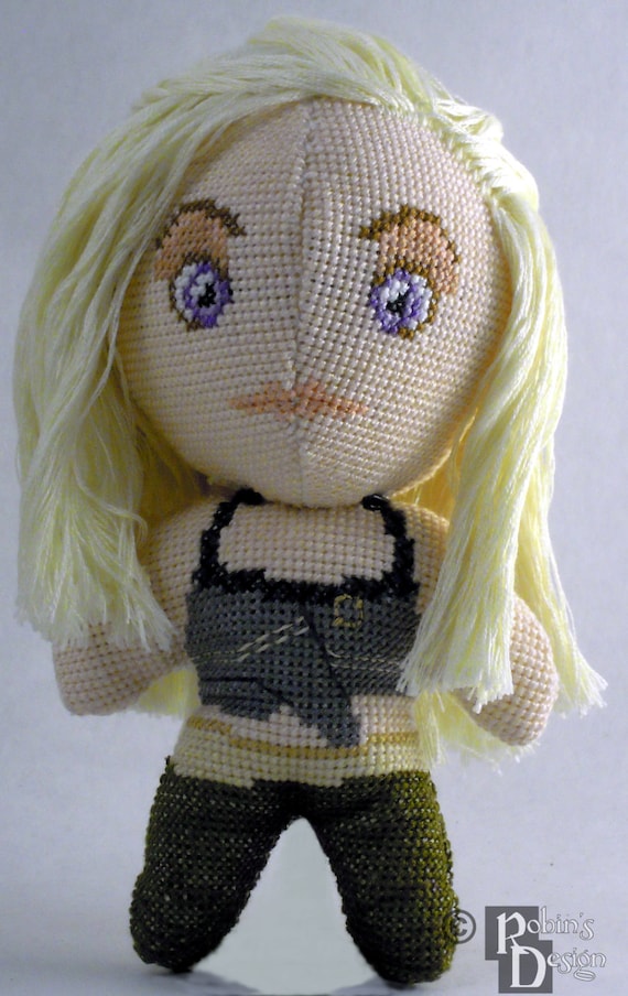 The Third Doctor Doll 3D Cross Stitch Sewing Pattern PDF