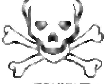 Toxic Cross Stitch Pattern PDF