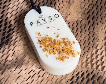 Botanical Wax Sachet – Choose Scent – Soy Wax Drawer & Closet Freshener with Dried Flowers