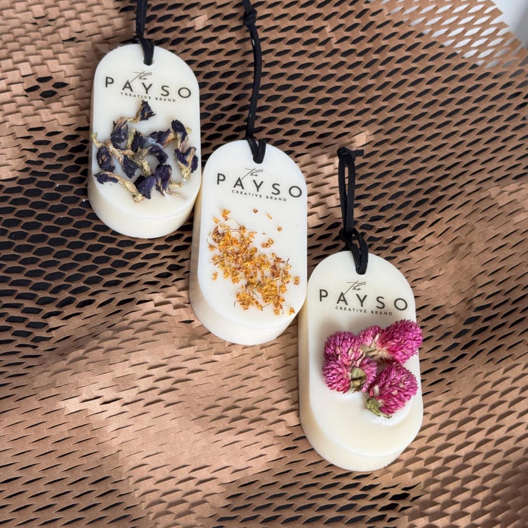 Botanical Soy Wax Sachet Gift Set: Dried Flowers, Aromatherapy - Etsy