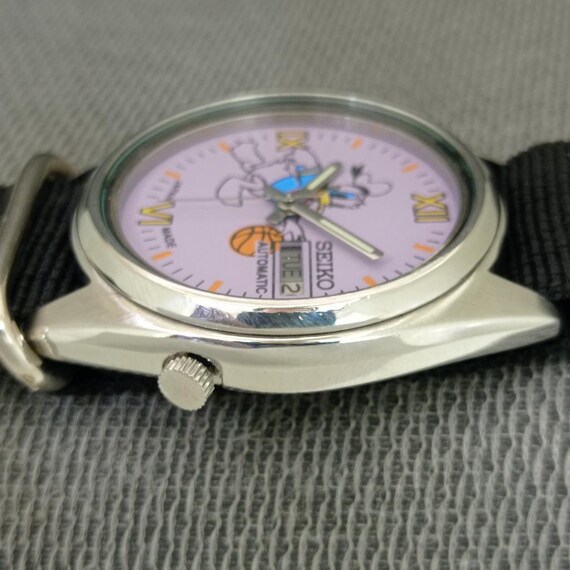 Vintage Seiko Automatic 7019A Japan Mens Donald Dial Watch A2890-U View 5