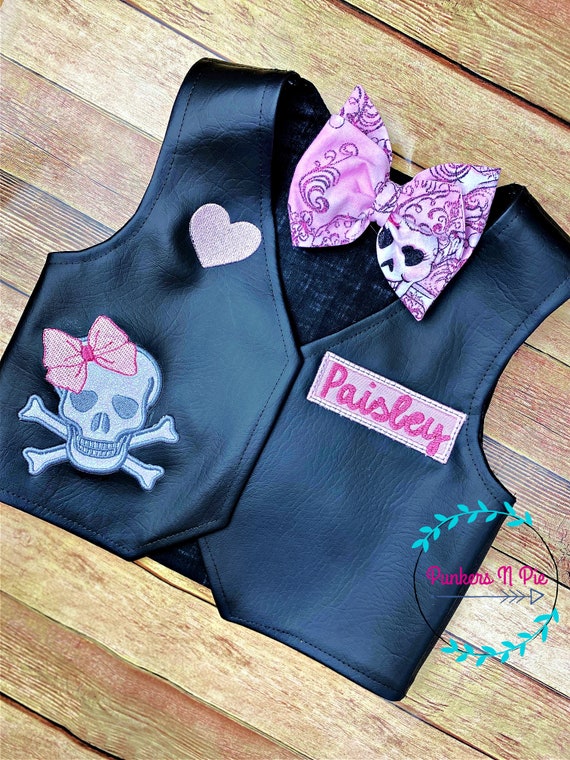 Baby girl cheap black vest