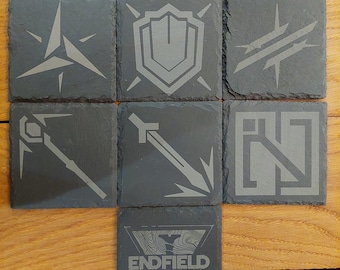 Arknights Endfield Slate Coaster