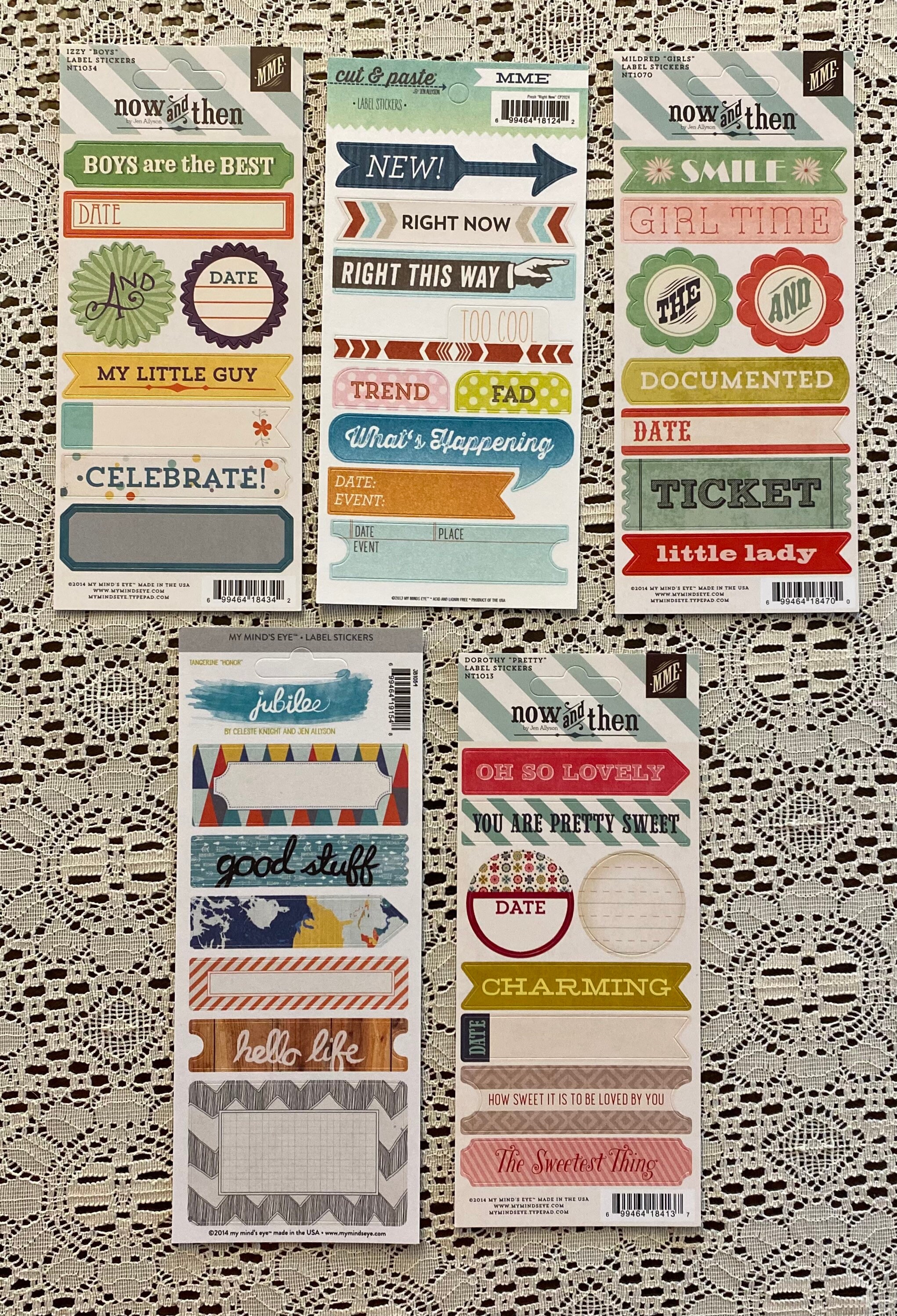 Sticker Sheets – My Mind's Eye Paper Goods