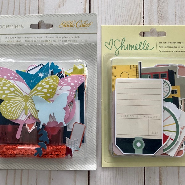 Die Cut Ephemera Etsy