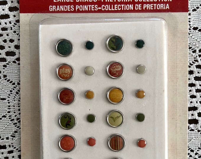 7 Gypsies / Large Brads / Pretoria Collection / Junk Journal / Project