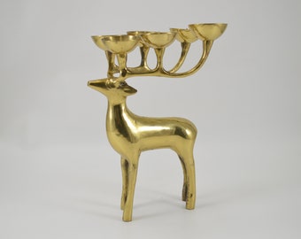 Reindeer Candelabra Etsy