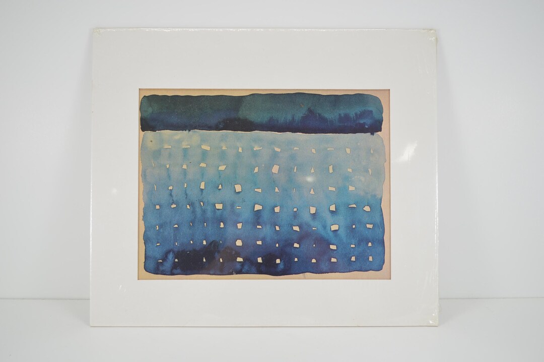 Georgia O'keeffe Starlight Night Abstract 1978 A Colish Authorized ...