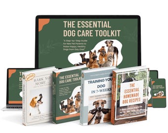 All-in-One Essential Dog Care Bundle: 4 eBooks Pack for Training, Health & Behavior