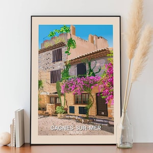 Cagnes-sur-Mer poster - Haut-de-Cagnes
