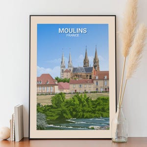 Moulins-Plakat