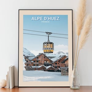 Cartaz Alpe d'Huez - Gôndola