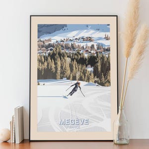 Cartaz de Megève - Esqui