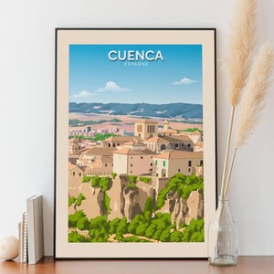 Cartel de Cuenca - Casco antiguo medieval