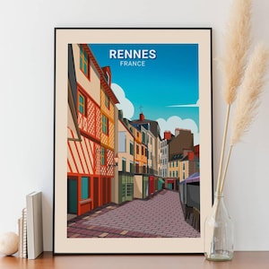 Cartel de Rennes - Plaza Rallier du Baty