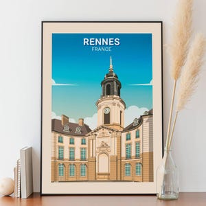 Pôster de Rennes - Prefeitura