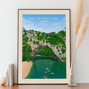 Cartaz Vallon Pont d'Arc - Arco
