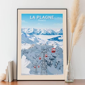 Cartaz de La Plagne - Glaciar Bellecôte