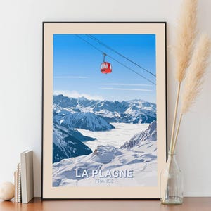 Cartaz de La Plagne - Teleférico
