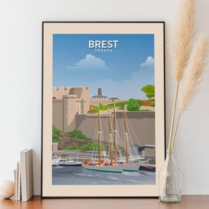 Brest - Cartel del puerto