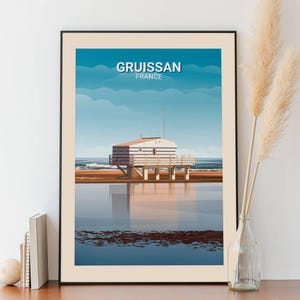 Cartel de Gruissan - Playa