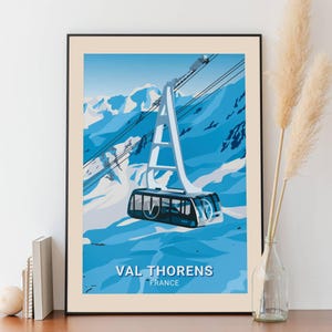 Plakat Val Thorens - Gondola