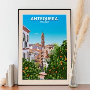 Cartel de Antequera - Casco Antiguo