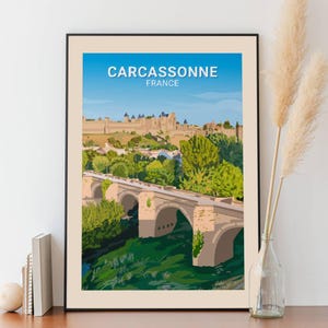 Cartel de Carcassonne - Puente Viejo