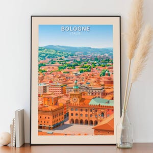 Poster Bologna - Piazza Maggiore