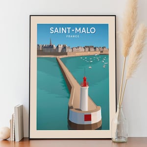 Cartel de Saint-Malo - El Muelle Negro