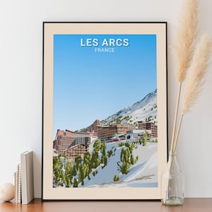 Cartaz Les Arcs - Estação