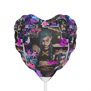 JInx Collage2.0 Balloon (Round or Heart-shaped), 6&quot;