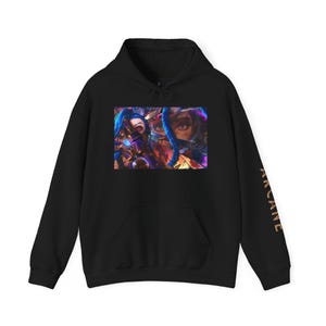 Arcane League of Legends Hoodie - Gaming Sweatshirt, Gamer Gift, Video Game Apparel, LoL Merch, Geek Clothing