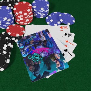 Cartas de pôquer inspiradas em JInx