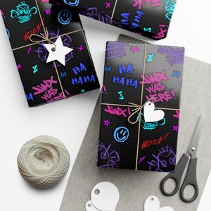 JInx Inspired wrapping paper