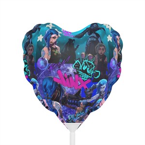 JInx Collage Balloon (Round or Heart-shaped), 6&quot;