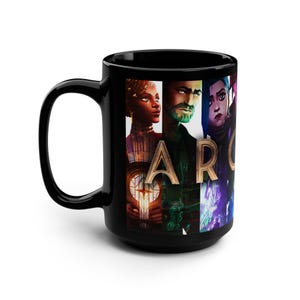 Arcane LOL Schwarzer Becher, 15oz