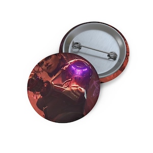 Sevika Arcane Pin Buttons