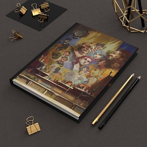 Arcane Zaun Wall mural Hardcover Journal [league of legends]