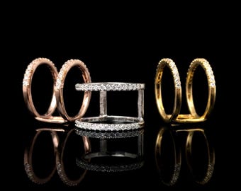 Housse pour bague Oura 5e génération, rehausseur de bague en or vermeil 18 carats, veste pour bague Oura, emballage pour bagues empilable, bague de protection intelligente, cadeau d'anniversaire pour elle